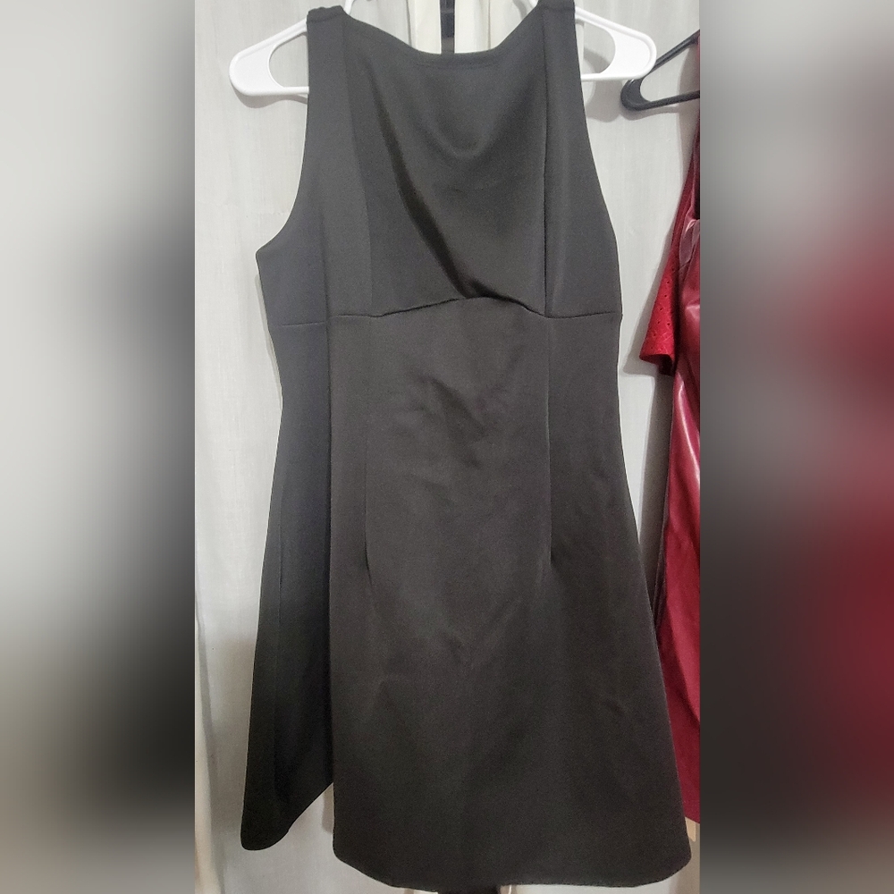 Elegant Black Sleeveless Dress